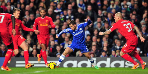 Hazard vs Liverpool, Tiga Laga, Dua Gol, Bahaya Hazard vs Liverpool, Tiga Laga, Dua Gol, Bahaya