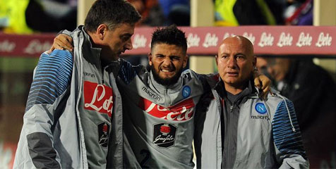 Penyerang Andalan Napoli Alami Cedera Parah Penyerang Andalan Napoli Alami Cedera Parah