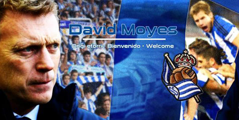 David Moyes Resmi Latih Sociedad David Moyes Resmi Latih Sociedad