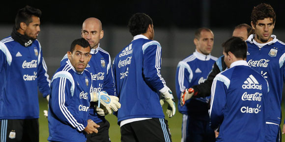 Galeri: Persiapan Argentina Hadapi Kroasia di Inggris Galeri: Persiapan Argentina Hadapi Kroasia di Inggris