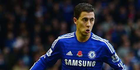 Hazard Tak Gentar Tekel Keras Premier League