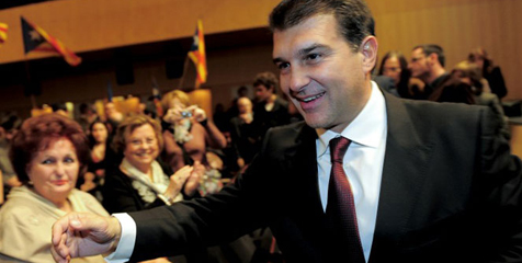 Laporta Kembali ke Barca, Calderon Ingatkan Madrid Laporta Kembali ke Barca, Calderon Ingatkan Madrid