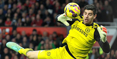 Courtois: Trofi Premier League Belum di Tangan Chelsea Courtois: Trofi Premier League Belum di Tangan Chelsea