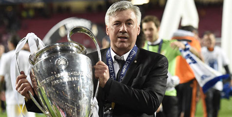 Ancelotti Bersiap Masuki Pertandingan ke-50 Ancelotti Bersiap Masuki Pertandingan ke-50