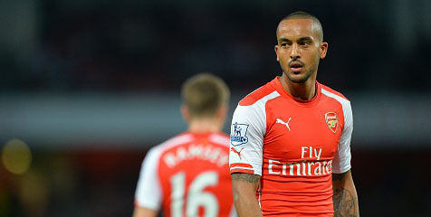 Hadapi Man United, Arsenal Tanpa Theo Walcott Hadapi Man United, Arsenal Tanpa Theo Walcott