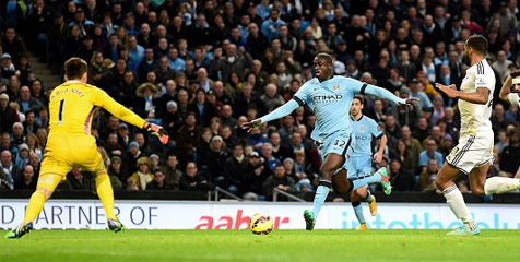 Yaya Toure Gemilang, Pellegrini Beri Pujian Yaya Toure Gemilang, Pellegrini Beri Pujian