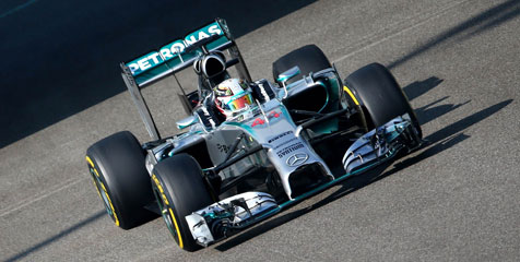 Menangi Abu Dhabi, Hamilton Juarai Formula 1 2014 Menangi Abu Dhabi, Hamilton Juarai Formula 1 2014