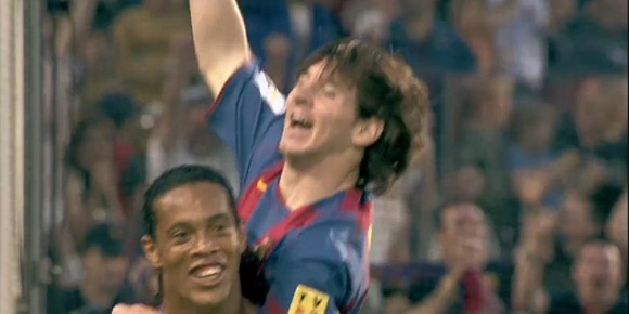 Messi Cetak Rekor, Penggawa Barca Pamer Kabahagiaan di SosMed Messi Cetak Rekor, Penggawa Barca Pamer Kabahagiaan di SosMed
