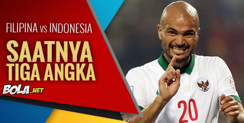 Preview: Filipina vs Indonesia, Saatnya Tiga Angka Preview: Filipina vs Indonesia, Saatnya Tiga Angka