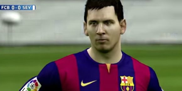 Wow! Gol Pemecah Rekor Messi Dikreasikan Ulang di FIFA 15 Wow! Gol Pemecah Rekor Messi Dikreasikan Ulang di FIFA 15