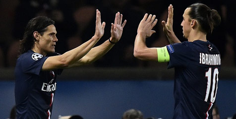 Blanc: PSG Beruntung Punya Ibrahimovic dan Cavani