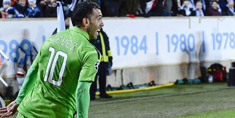 Pertama Bagi Tevez Sejak 2008 Pertama Bagi Tevez Sejak 2008