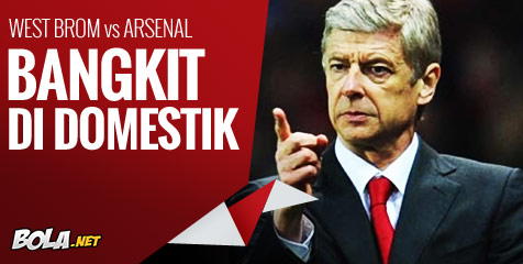 Preview: West Brom vs Arsenal, Bangkit di Domestik Preview: West Brom vs Arsenal, Bangkit di Domestik