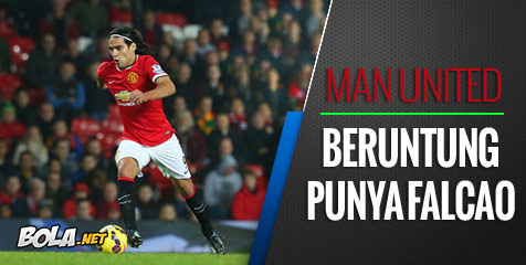 Herrera: United Beruntung Punya Falcao Herrera: United Beruntung Punya Falcao