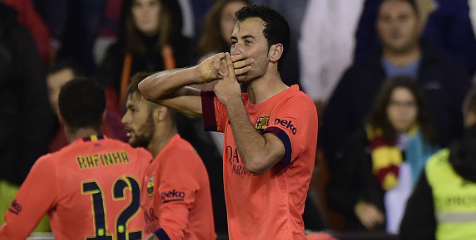 Busquets: Barca Beruntung Busquets: Barca Beruntung