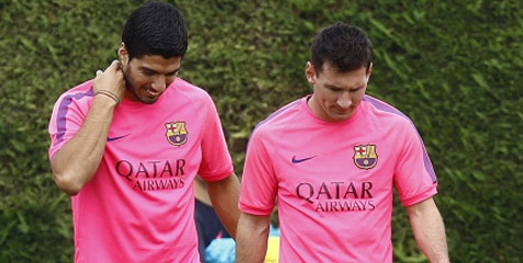 Suarez: Saya Bukan 'Pelayan' Messi Suarez: Saya Bukan 'Pelayan' Messi