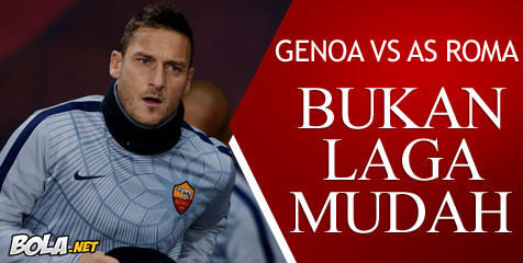 Preview: Genoa vs AS Roma, Bukan Laga Mudah Preview: Genoa vs AS Roma, Bukan Laga Mudah