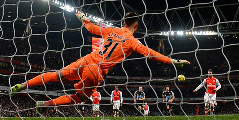 Efisiensi Arsenal Ledakkan Newcastle Efisiensi Arsenal Ledakkan Newcastle