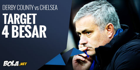 Preview: Derby County vs Chelsea, Target Empat Besar Preview: Derby County vs Chelsea, Target Empat Besar
