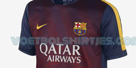 Inilah Bocoran Jersey Latihan Barcelona Musim Depan Inilah Bocoran Jersey Latihan Barcelona Musim Depan