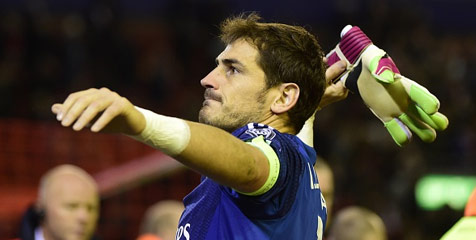 Casillas: Saya Akan Terus Bekerja Keras dan Beri yang Terbaik Casillas: Saya Akan Terus Bekerja Keras dan Beri yang Terbaik