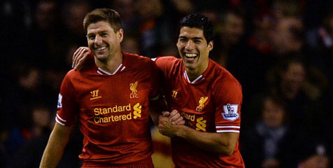 Inilah Pesan Perpisahan Suarez untuk Gerrard Inilah Pesan Perpisahan Suarez untuk Gerrard