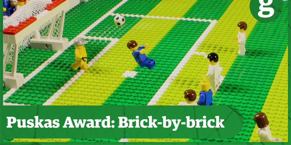 Gol Calon Pemenang Puskas Award Menjelma LEGO Gol Calon Pemenang Puskas Award Menjelma LEGO