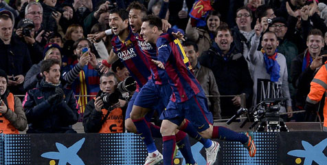 Review: Trio Penyerang Barca Tumpas Atletico di Camp Nou Review: Trio Penyerang Barca Tumpas Atletico di Camp Nou