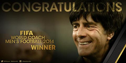 Pelatih Terbaik Dunia 2014: Joachim Loew Pelatih Terbaik Dunia 2014: Joachim Loew