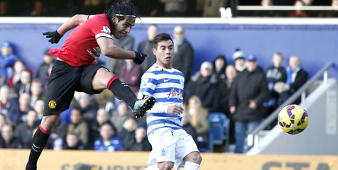 Mandul Lawan QPR, Van Gaal Bela Falcao Mandul Lawan QPR, Van Gaal Bela Falcao