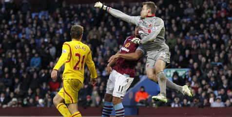 Rodgers Terpukau Performa Mignolet Lawan Villa Rodgers Terpukau Performa Mignolet Lawan Villa