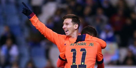 Review: Lionel Messi Hattrick, Barcelona Menang Mudah Review: Lionel Messi Hattrick, Barcelona Menang Mudah