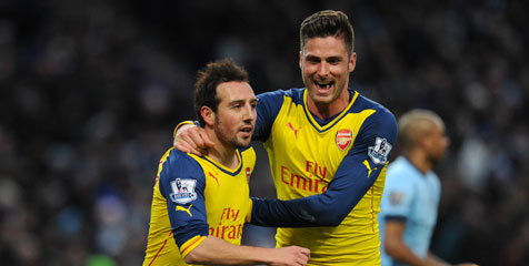 Cazorla: Giroud Juga Luar Biasa Cazorla: Giroud Juga Luar Biasa