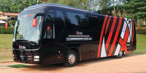 Tekan Pengeluaran, AC Milan Jual Bus Tim Tekan Pengeluaran, AC Milan Jual Bus Tim