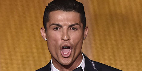 Ronaldo Jelaskan Alasan Berteriak di Ballon d'Or Ronaldo Jelaskan Alasan Berteriak di Ballon d'Or