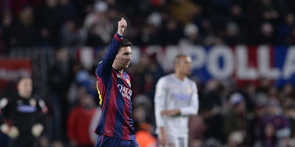 Galeri Copa del Rey: Messi Sakiti Atleti