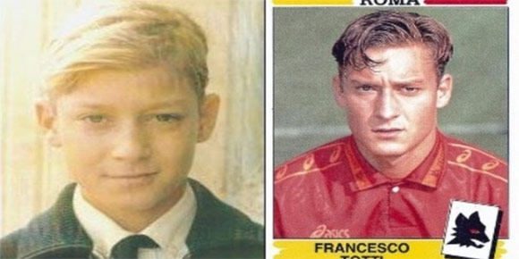 Klasik: Foto Kecil dan Panini 'Jadul' Para Bintang