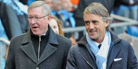 Mancini Akui Rindukan Sir Alex Ferguson Mancini Akui Rindukan Sir Alex Ferguson