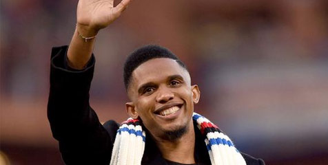 Eto'o Siap Bantu Sampdoria Tembus Eropa Eto'o Siap Bantu Sampdoria Tembus Eropa