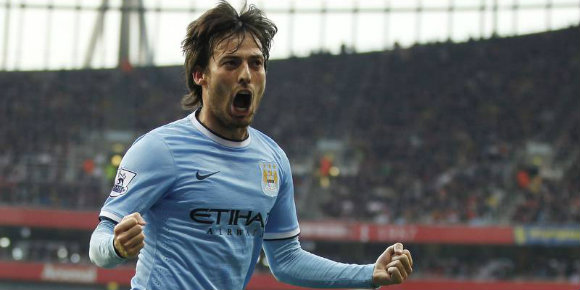 David Silva: Lawan Barca Sulit dan Butuh Keberuntungan David Silva: Lawan Barca Sulit dan Butuh Keberuntungan