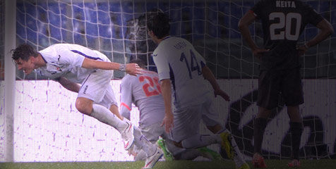 Gomez vs Roma, 5 Gol Dalam 5 Laga Gomez vs Roma, 5 Gol Dalam 5 Laga