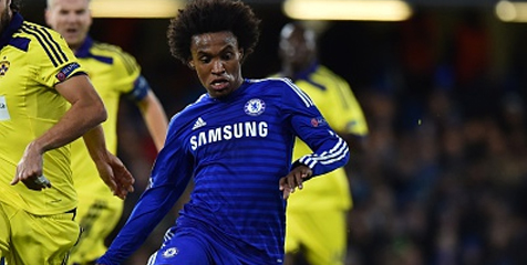 Willian: Saya Harap Cuadrado Betah di Chelsea Willian: Saya Harap Cuadrado Betah di Chelsea