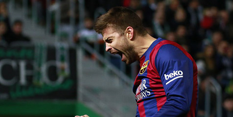 Pique Sebut Enrique Tak Banyak Ubah Barca Pique Sebut Enrique Tak Banyak Ubah Barca