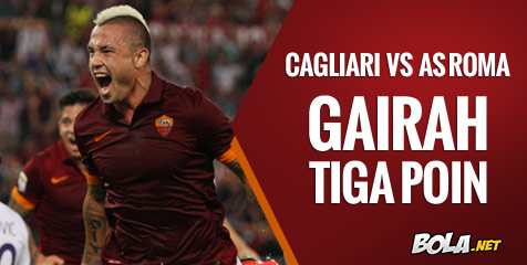 Preview: Cagliari vs Roma, Gairah Tiga Poin Preview: Cagliari vs Roma, Gairah Tiga Poin