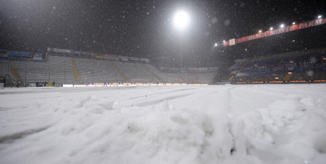 Salju Tebal, Parma vs Chievo Ditunda Salju Tebal, Parma vs Chievo Ditunda