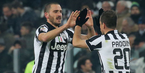 Terjungkal Saat Selebrasi, Bonucci Sebut Itu Hasil Latihan Terjungkal Saat Selebrasi, Bonucci Sebut Itu Hasil Latihan