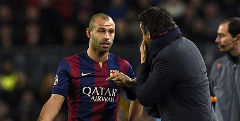 Mascherano: Pesta? Ronaldo Juga Manusia Mascherano: Pesta? Ronaldo Juga Manusia