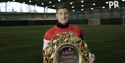 Giroud Dinobatkan Sebagai Pemain Paling Hot di Inggris Giroud Dinobatkan Sebagai Pemain Paling Hot di Inggris
