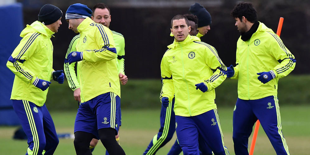 Galeri: Persiapan Chelsea Tantang PSG