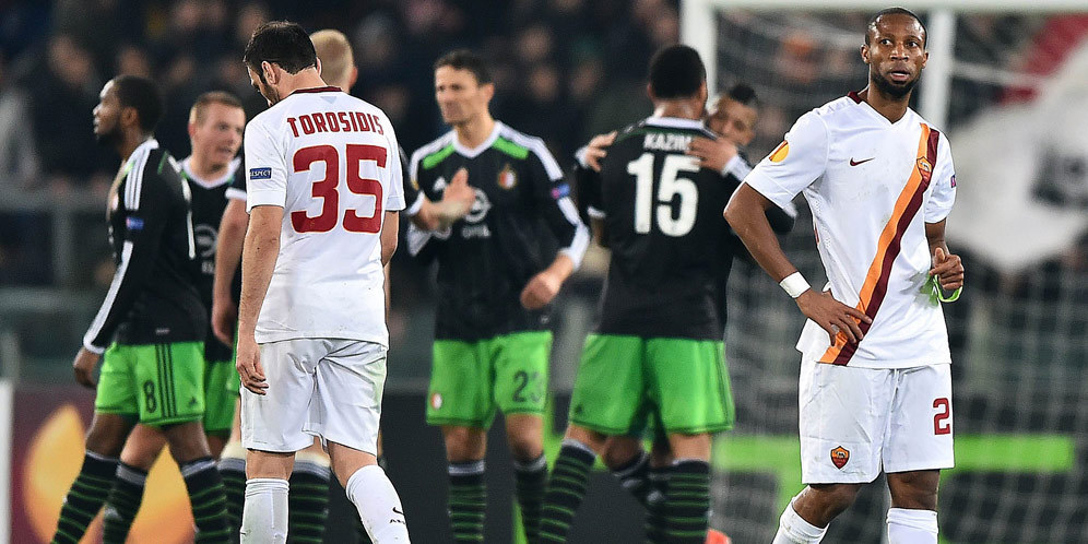 Highlights Liga Europa: AS Roma 1 vs 1 Feyenoord Highlights Liga Europa: AS Roma 1 vs 1 Feyenoord